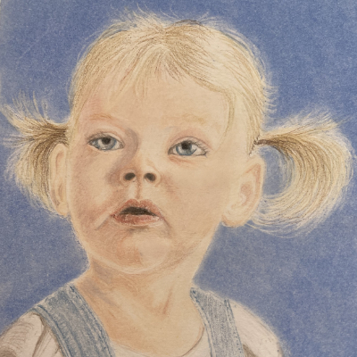 Paige in Colour Pencil